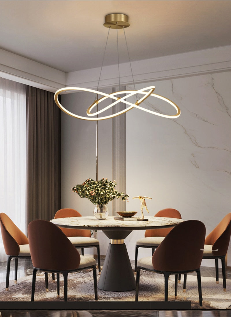 Ylk Creative Design Gold Pendant Light