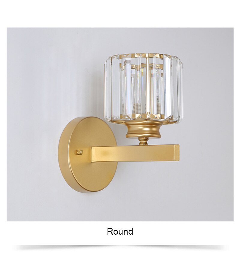 BAN Briony Crystal LED Wall Lamp