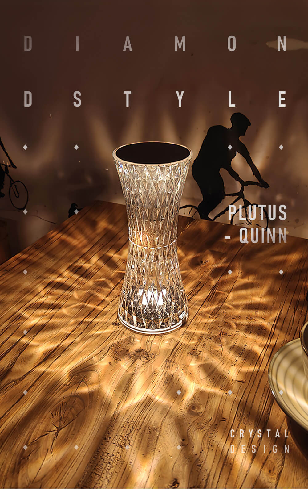 Pq Rane LED Crystal Night Light