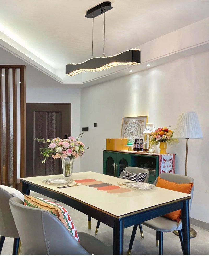 Ylk Modern Crystal Chandelier Fixture