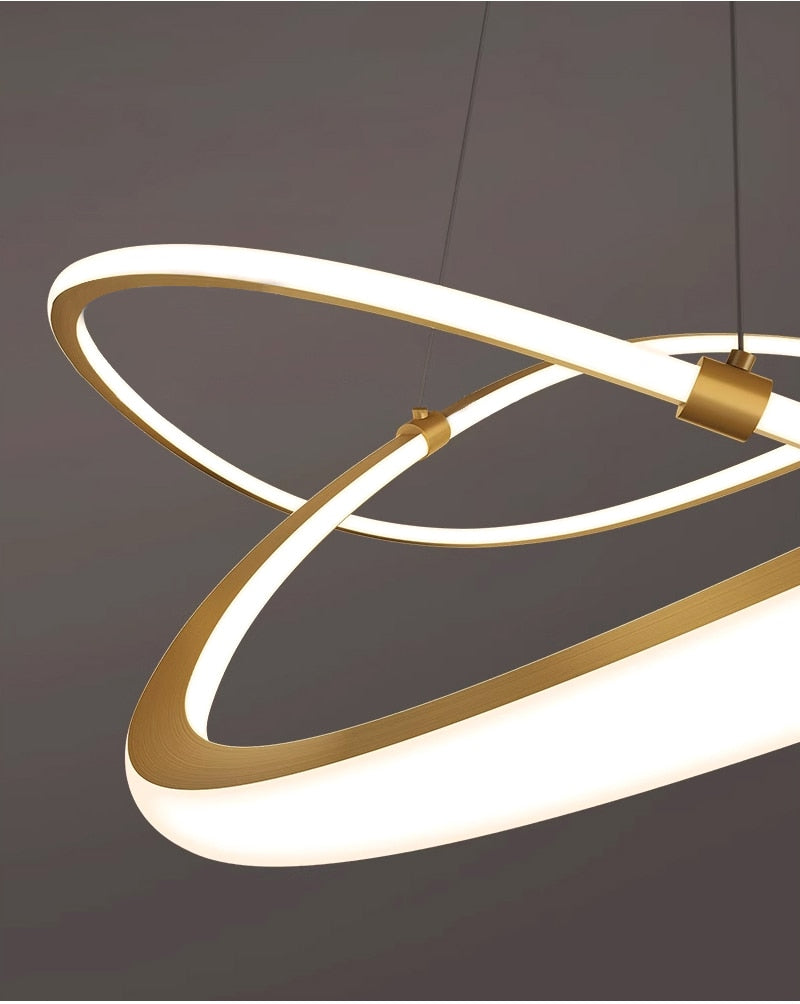 Ylk Creative Design Gold Pendant Light