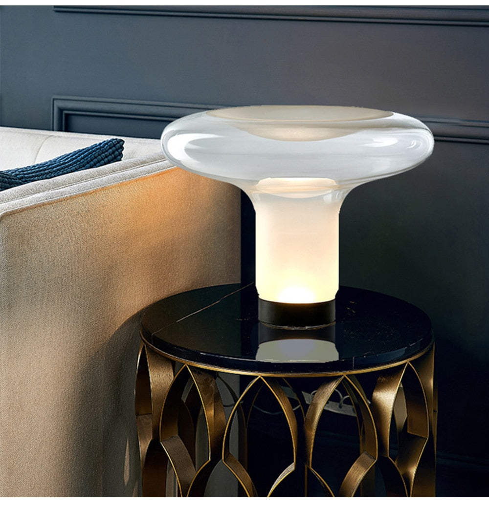 Mak 7-Style Glass Mushroom Lamp