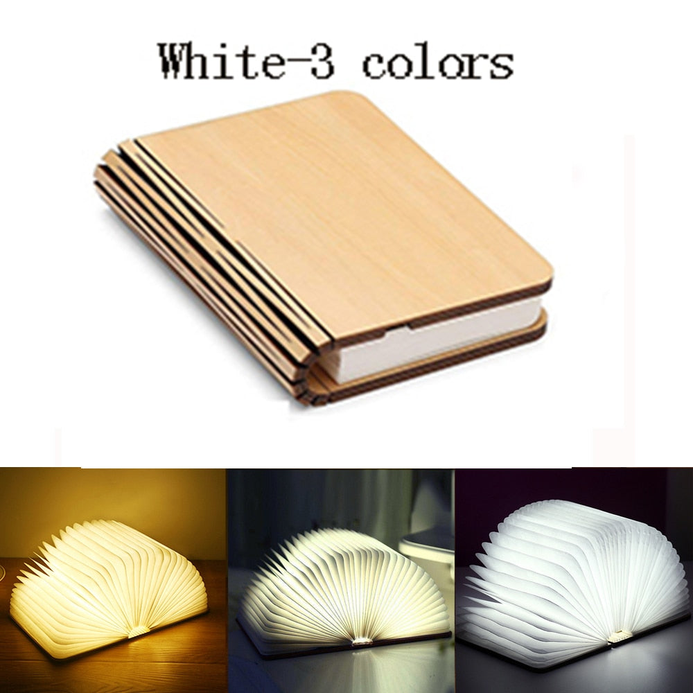 Portable Folding Book Lamp