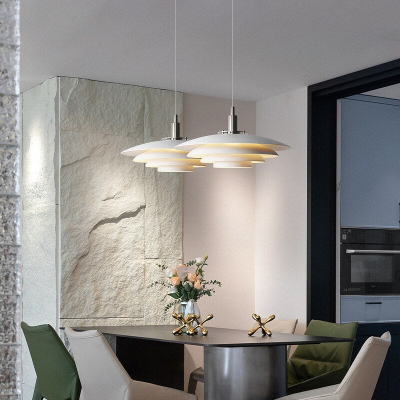 BAN Nordic E27 LED pendant light modern hanging lamp