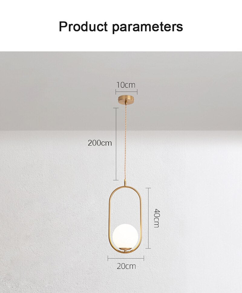 LYF Delyth LED Pendant Light Interior Lighting