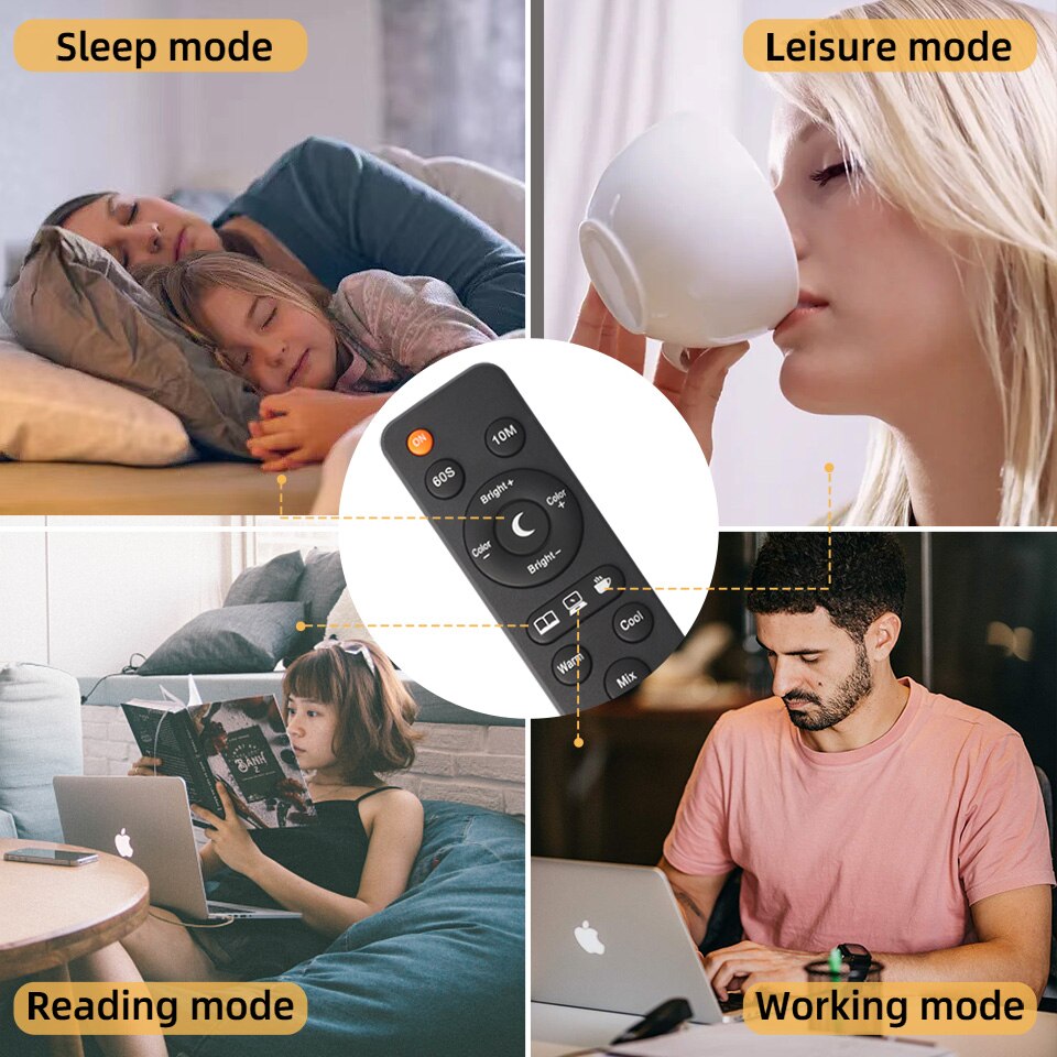 AiS Dimmable Floor Lamp 12W Timer Memory Function Gooseneck Adjust Touch