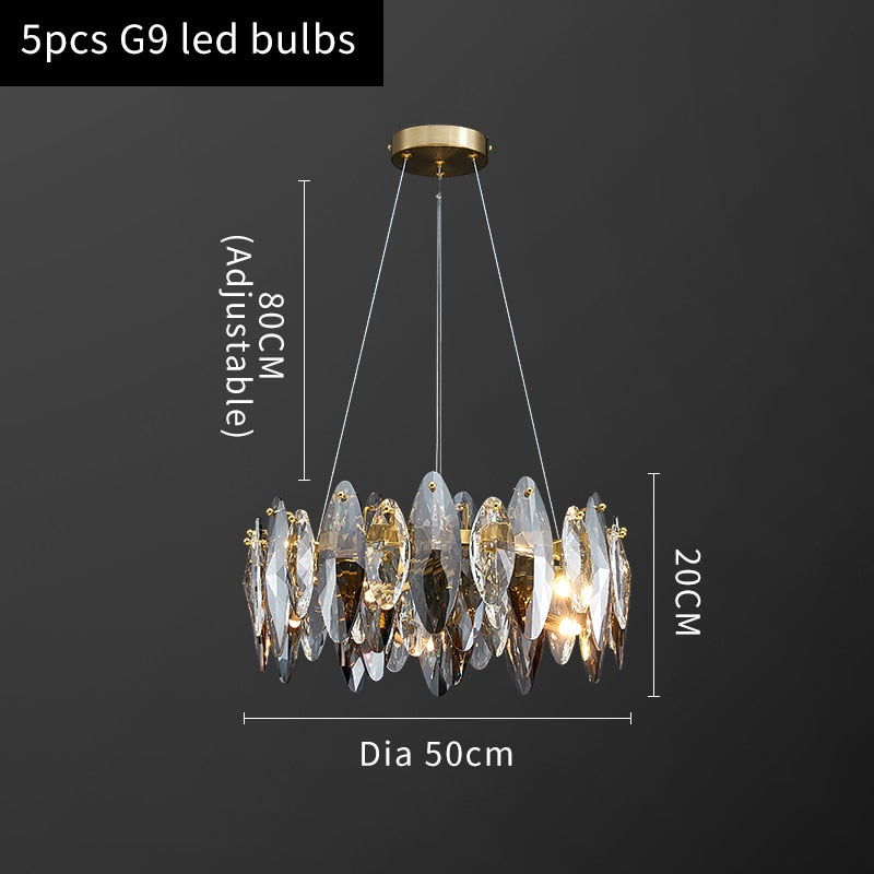 Ylk Yani Luxury Crystal Chandelier