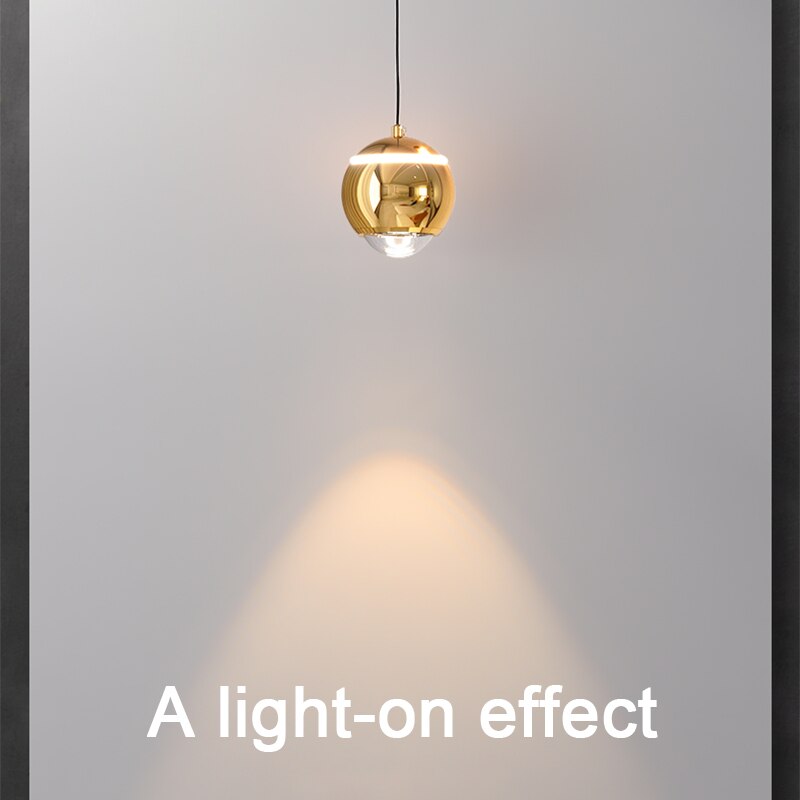 LYF Darla Golden Modern LED Pendant Lights