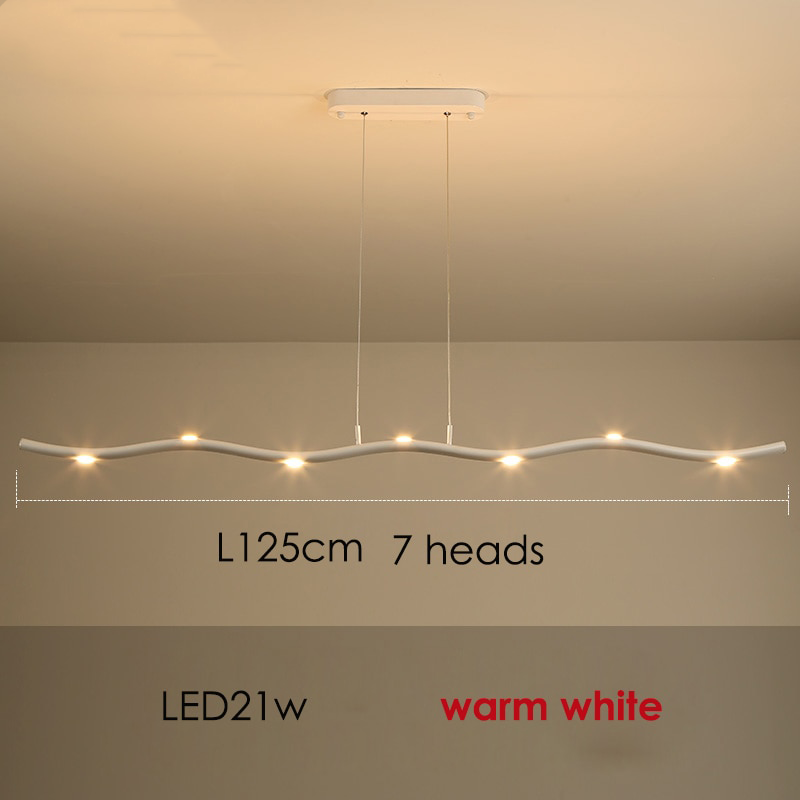 IIS Adjustable Haning Wave Chandelier Lighting