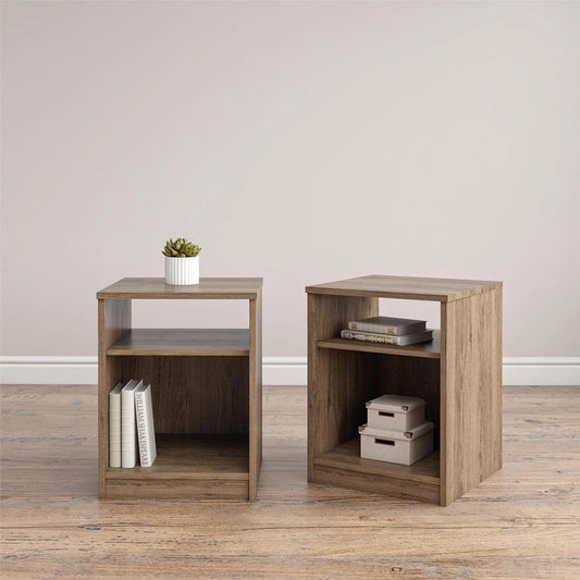 Fritjof - Mid Century Modern Nightstand Set of 2 Small Nightstand