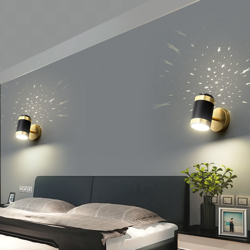 WIN Folding Rotation Stars Sky Wall Light
