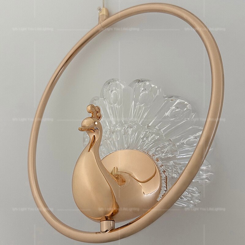 Lyf Peacock Lustre Pendant Light