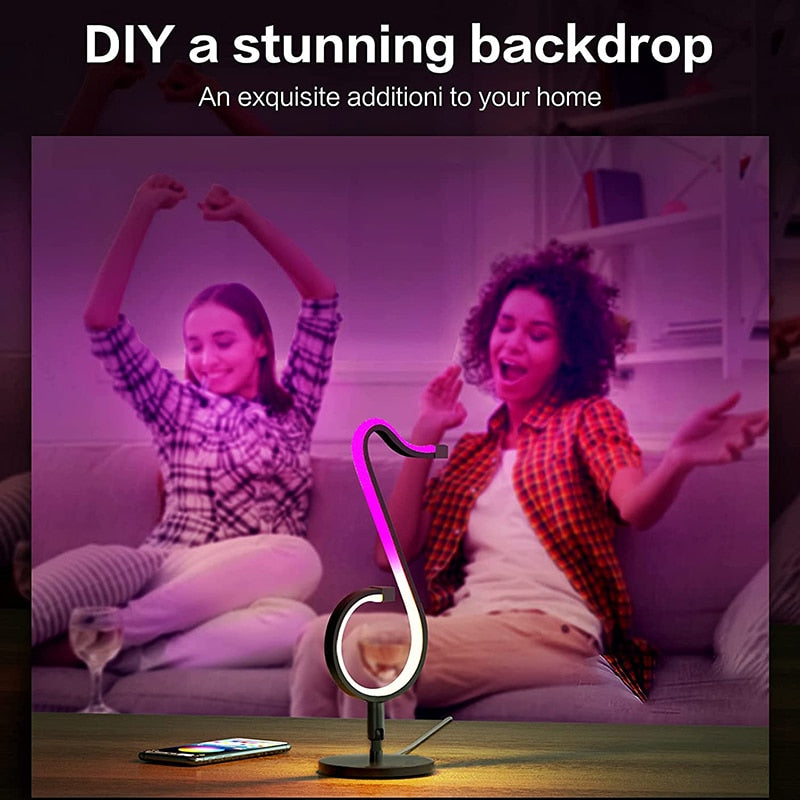 PQ Music Note RGB Light