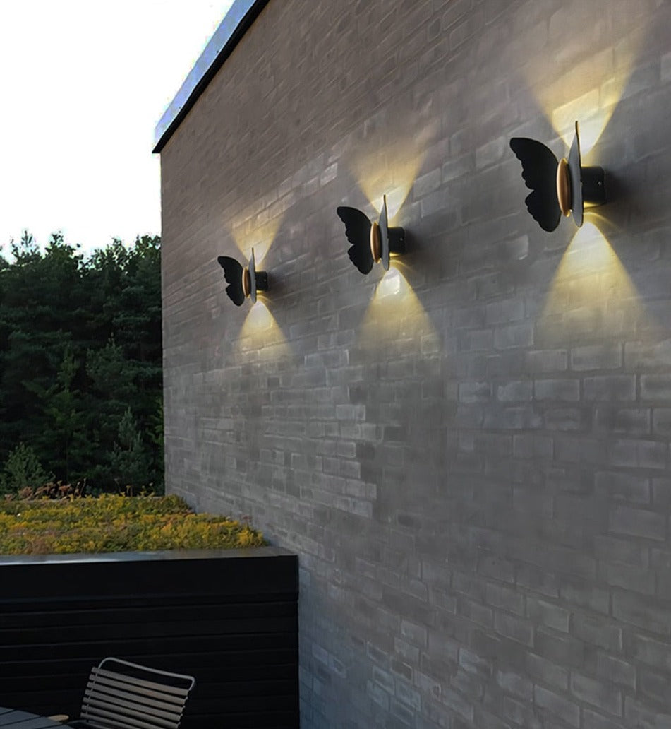 IIS  Butterfly Shape 6W Outdoor Lighting Waterproof LED Garden Light