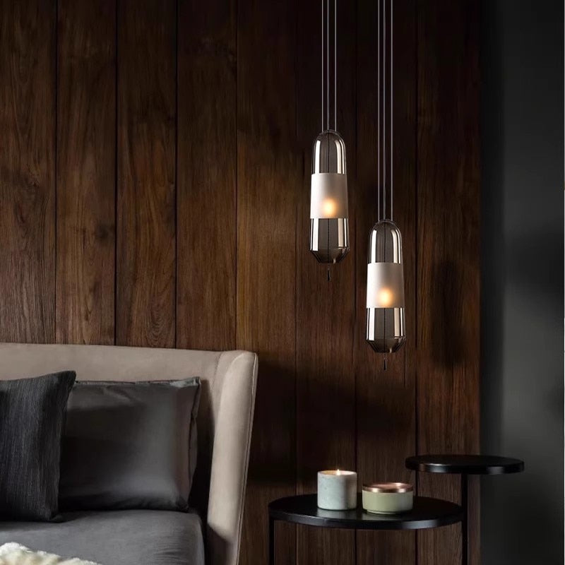 Wad Modern Glass Light Pendant Lamp