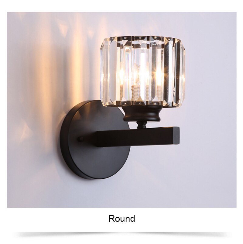 BAN Briony Crystal LED Wall Lamp
