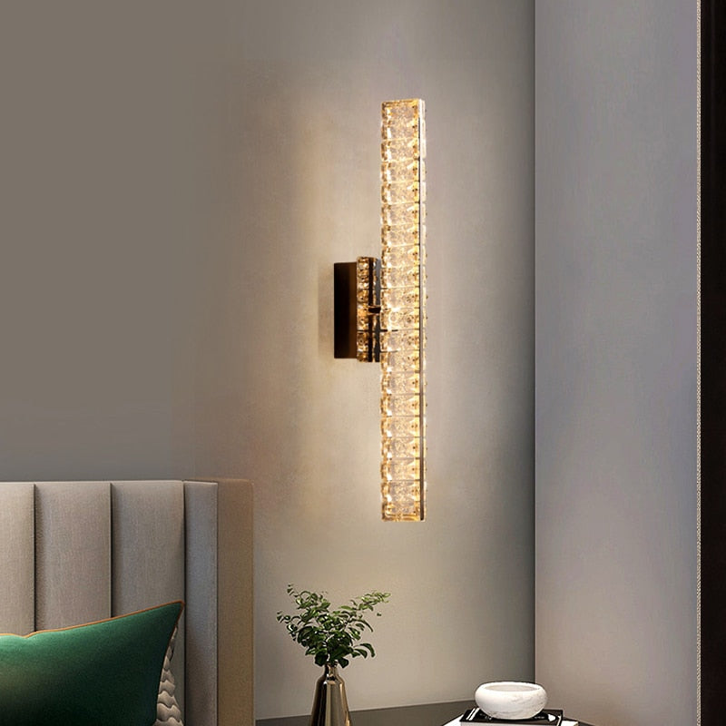 Ylk V Crystal Wall Sconce