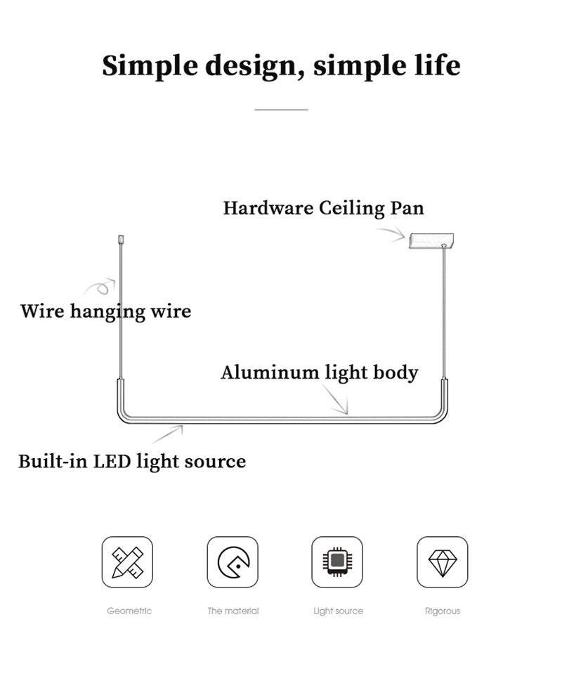 LYF Emmeline Nordic LED Pendant Lights