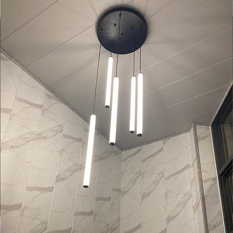 Ylk Tube Modern LED Chandelier