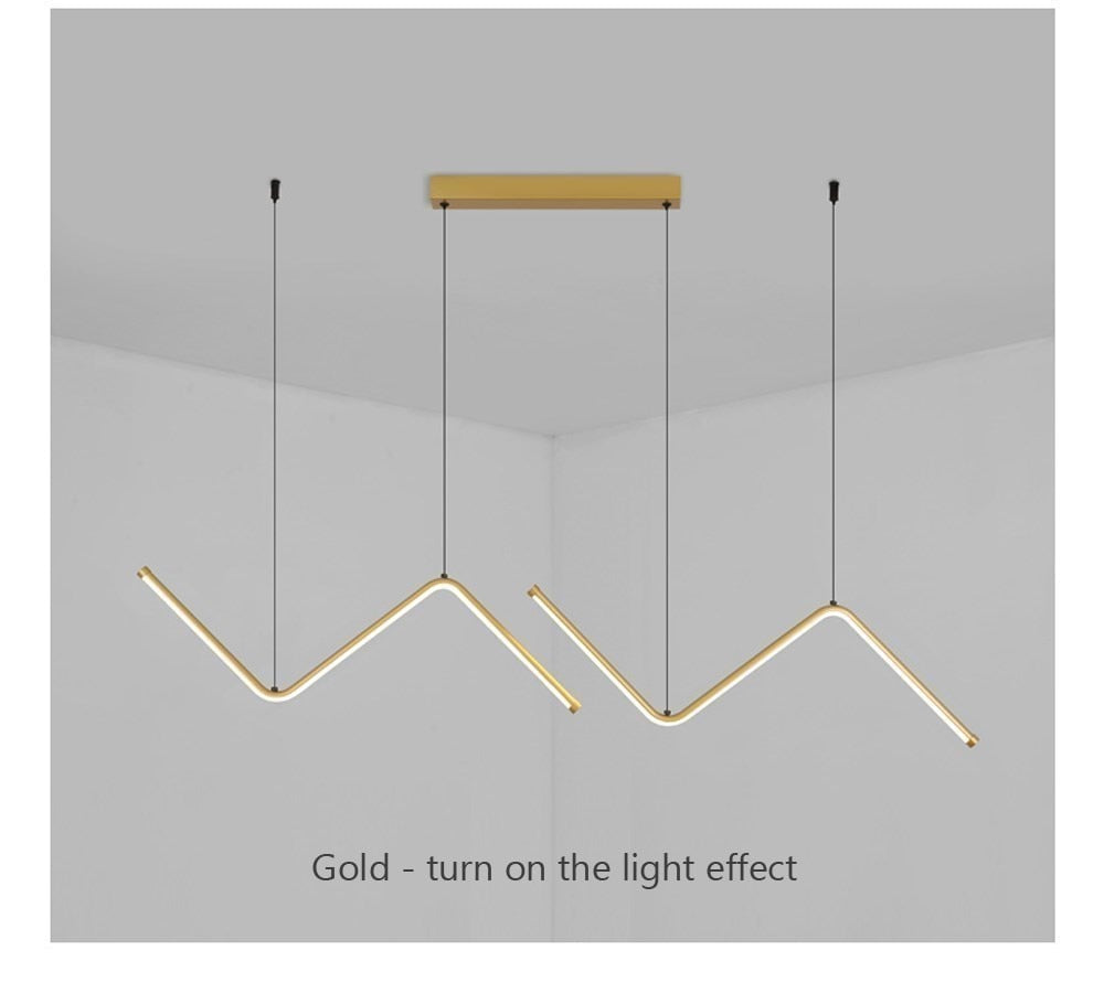 LYF Wavee Modern Led Ceiling Chandelier