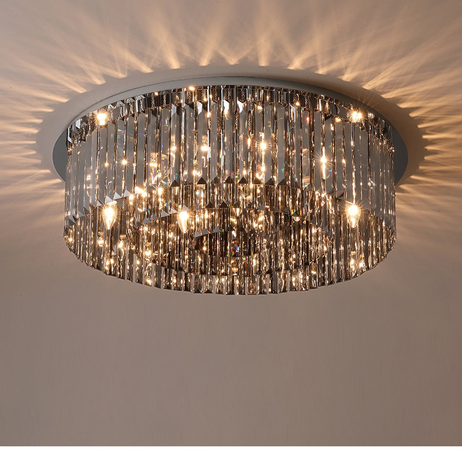 Ylk Luxury Black Ceiling Chandelier