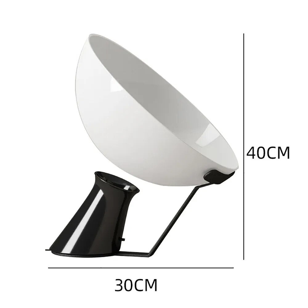 Artistic Modern LED Table Lamps Minimalist Night Lampare Black