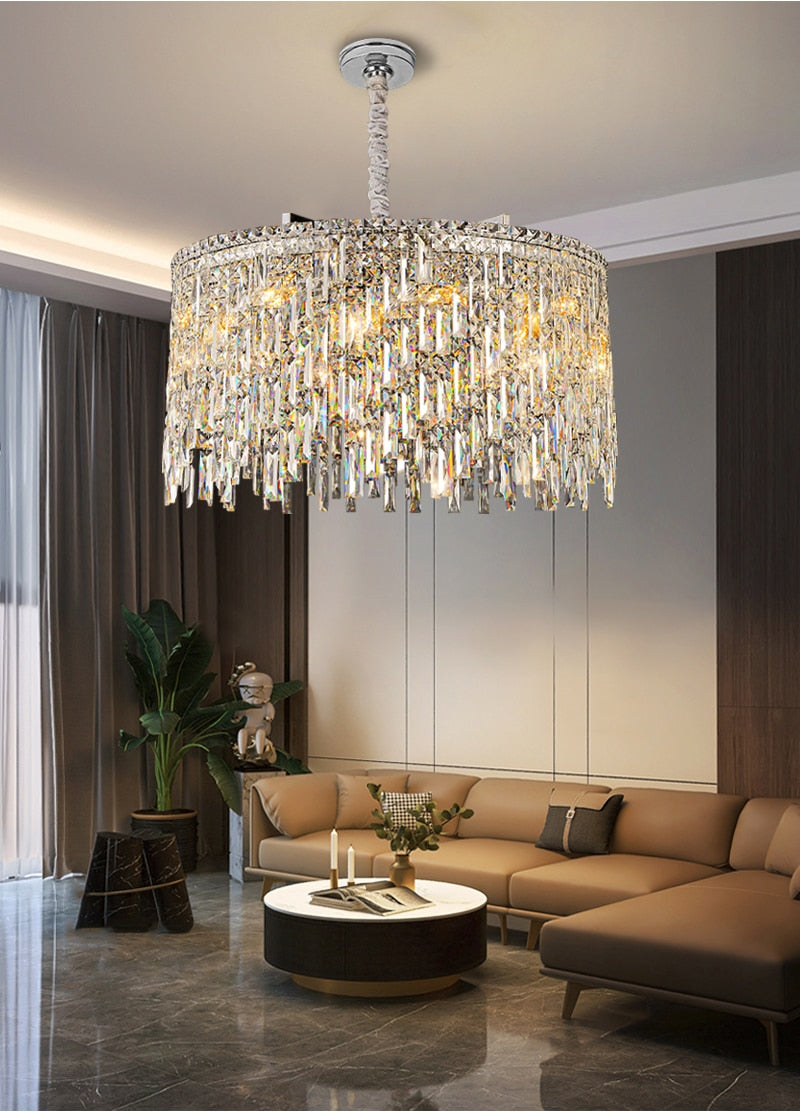Ylk Xanthe Modern Crystal Chandelier