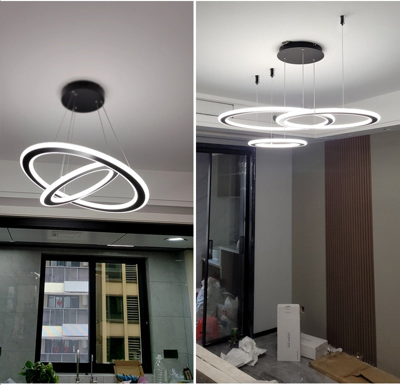 Ylk Ring Design LED Chandelier