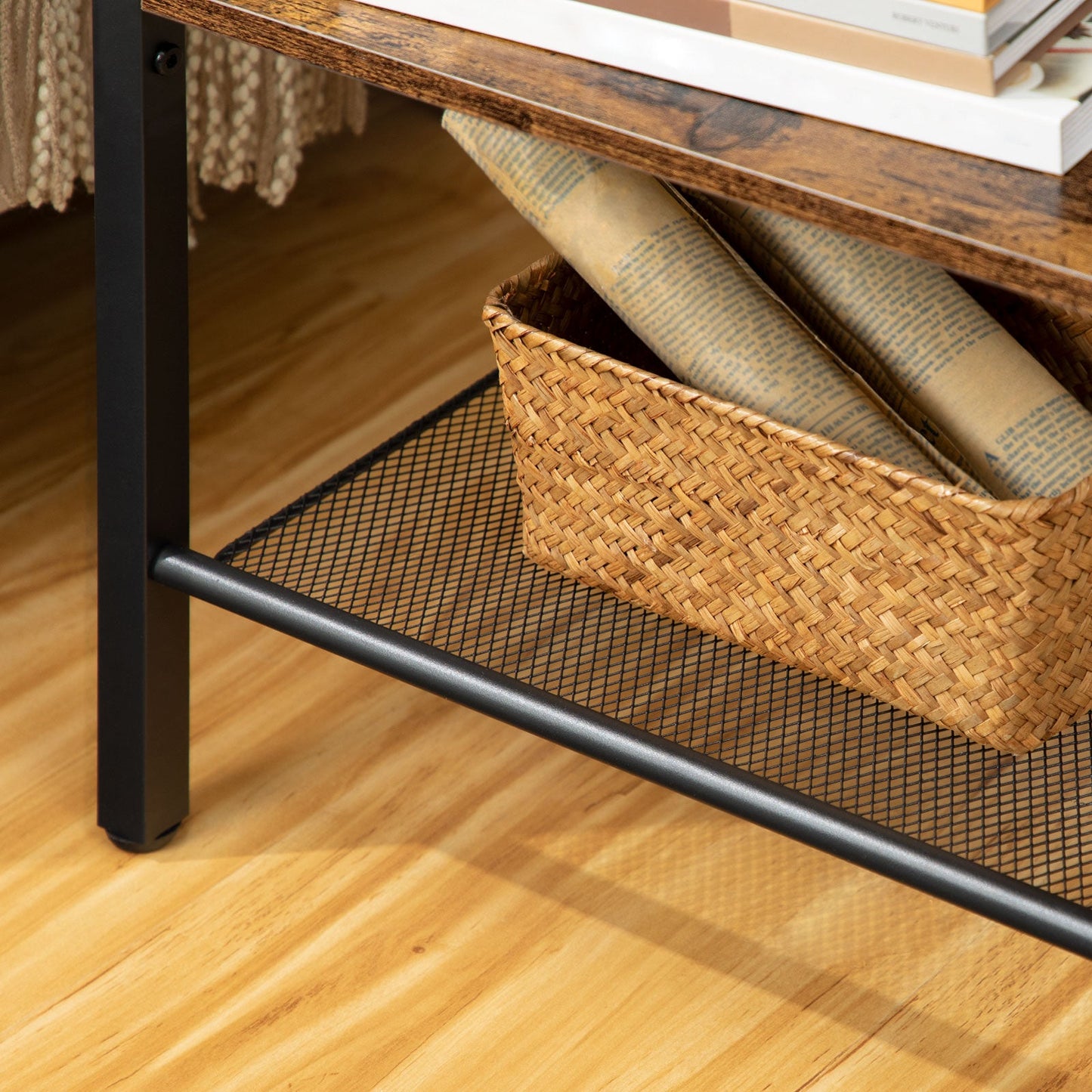 Kristian - Nightstand with Charging Station Small Nightstand