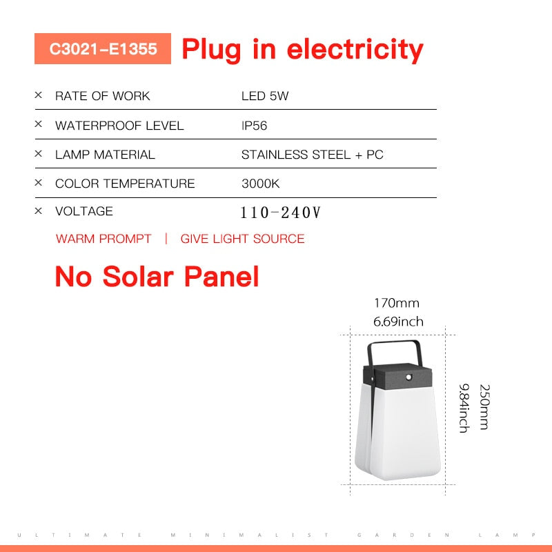 Vz Jayoo Waterproof Outdoor Lamp