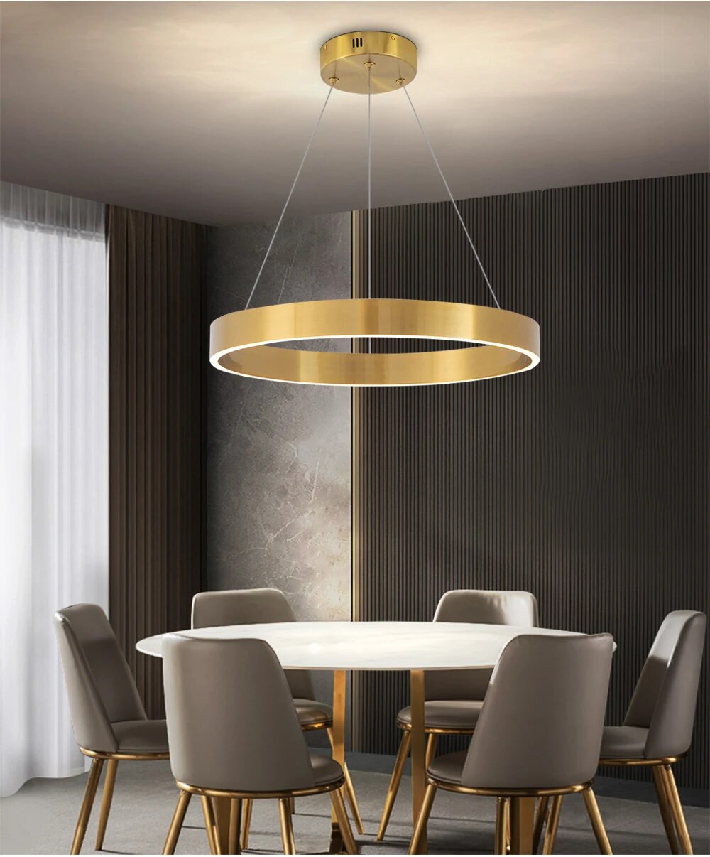 Ylk Ring Design Chandelier Light