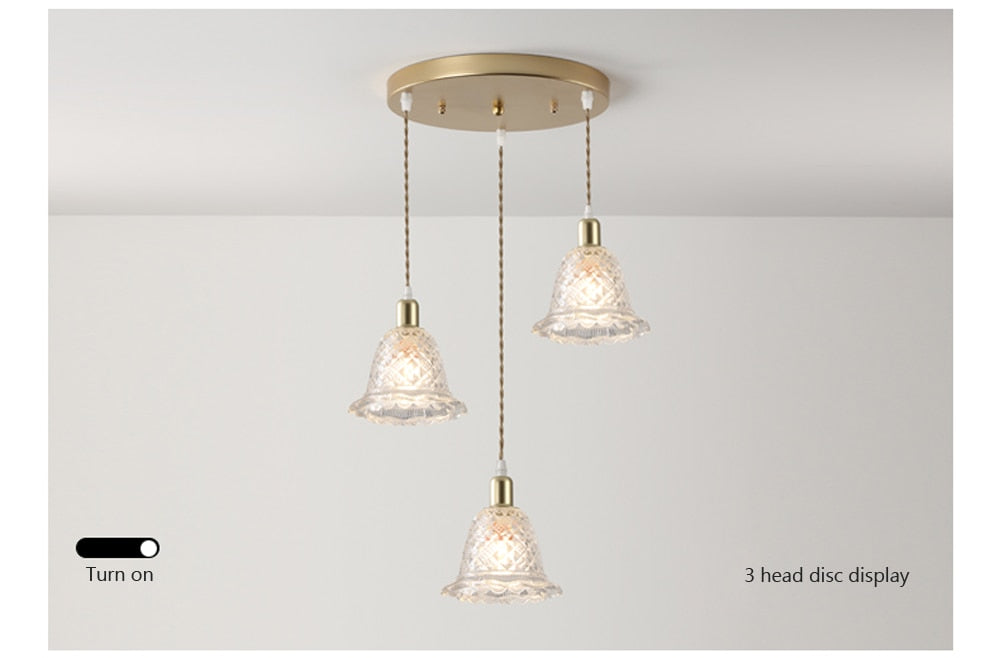 Wad Nordic Glass Pendant Light