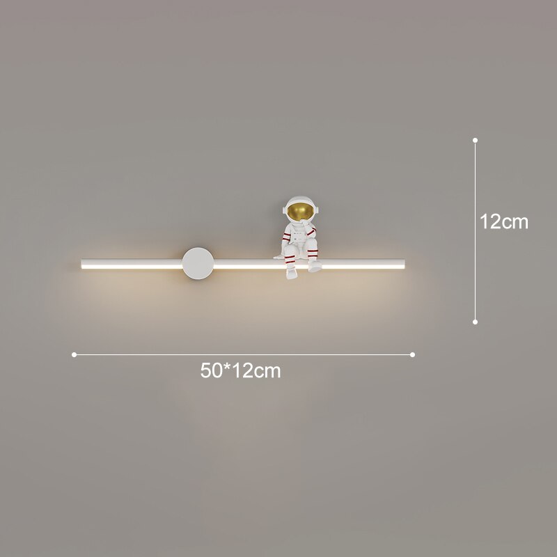 Lyf Sitting Astronaut Wall Lamp