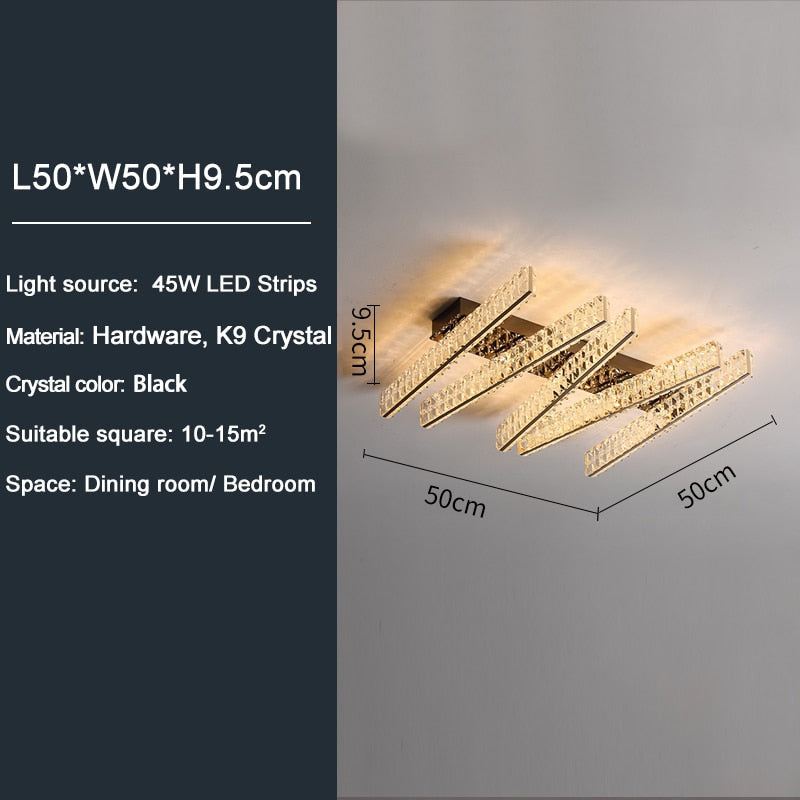Ylk Vvmm Crystal LED Chandelier