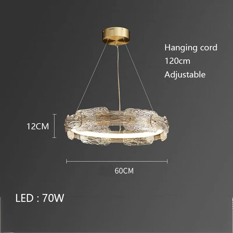 Olga Rounded Crystal Chandelier