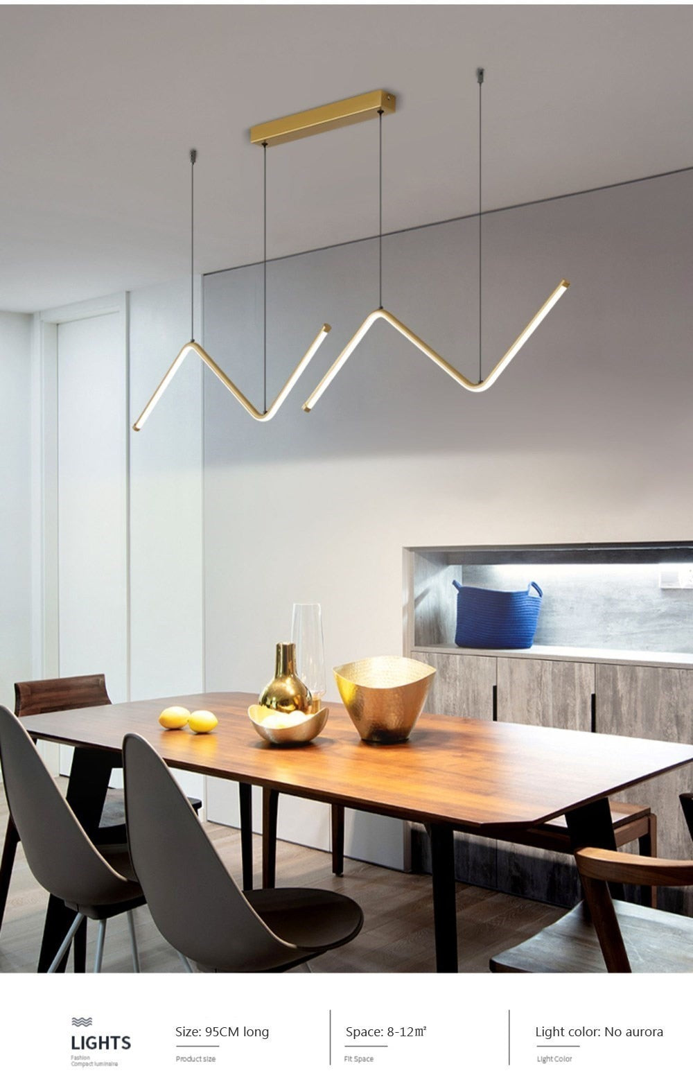 LYF Wavee Modern Led Ceiling Chandelier