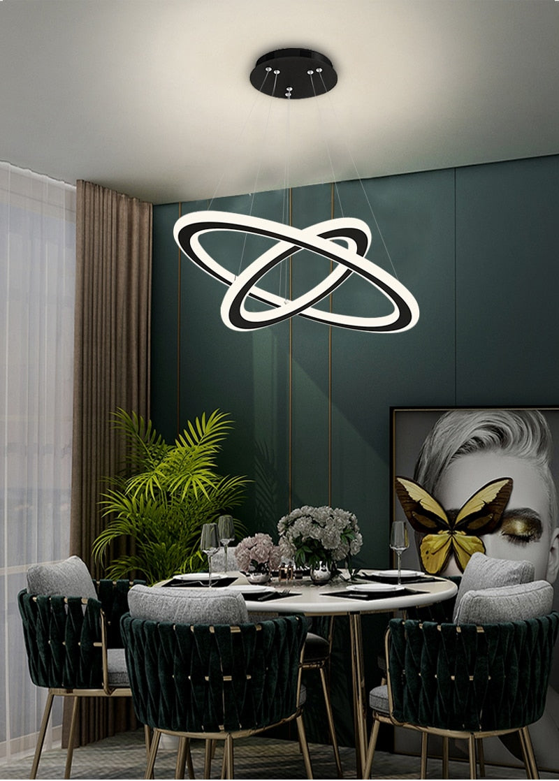 Ylk Ring Design LED Chandelier
