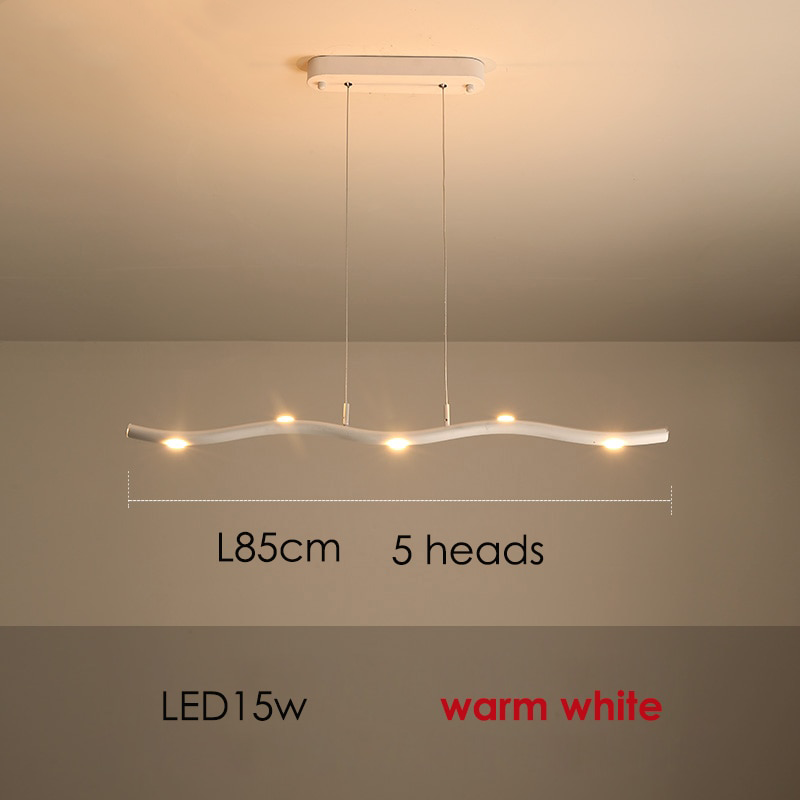 IIS Adjustable Haning Wave Chandelier Lighting