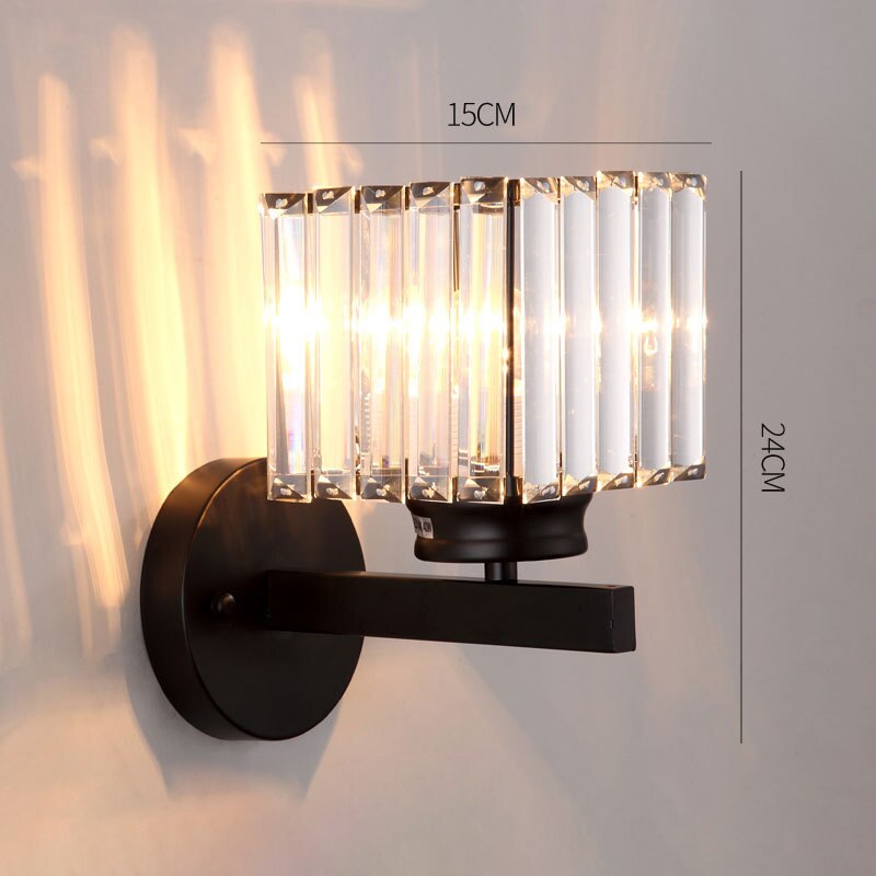 BAN Briony Crystal LED Wall Lamp