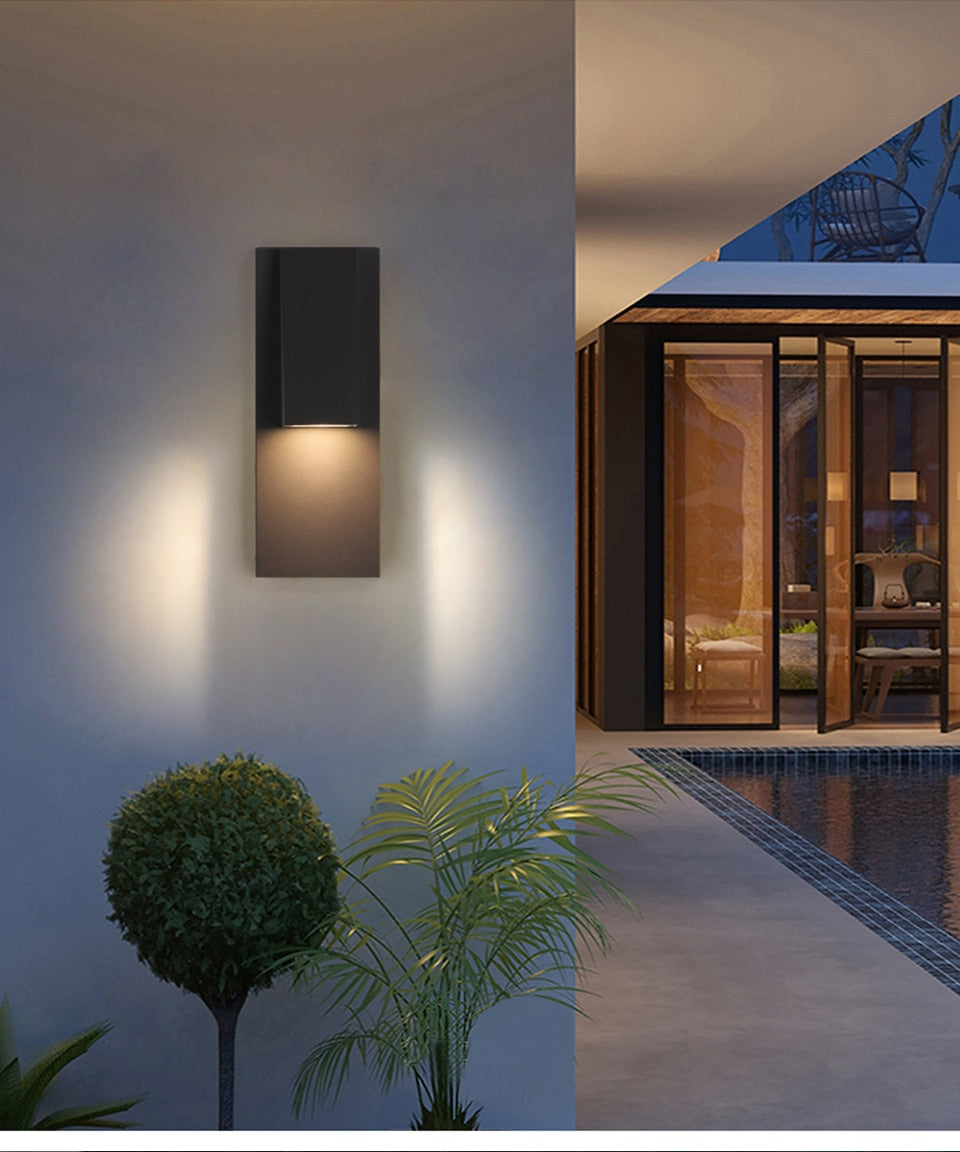 IIS Waterproof Outdoor LED Wall Lighting Retro Vintage