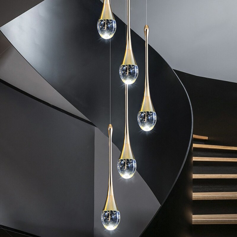 Ylk Water-Drop LED Chandelier
