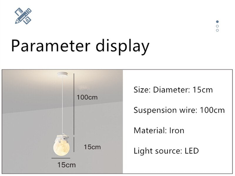 LYF Rabbit/Bear Pendant Light