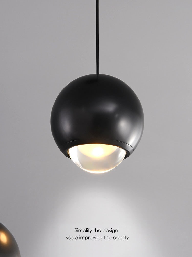 APEX Modern LED Duplex Hall Lighting Spiral Staircase Pendant Light