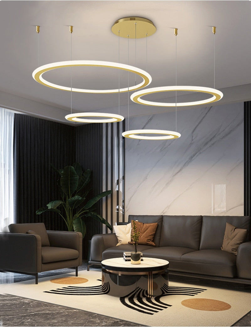 Ylk Ring Design LED Chandelier