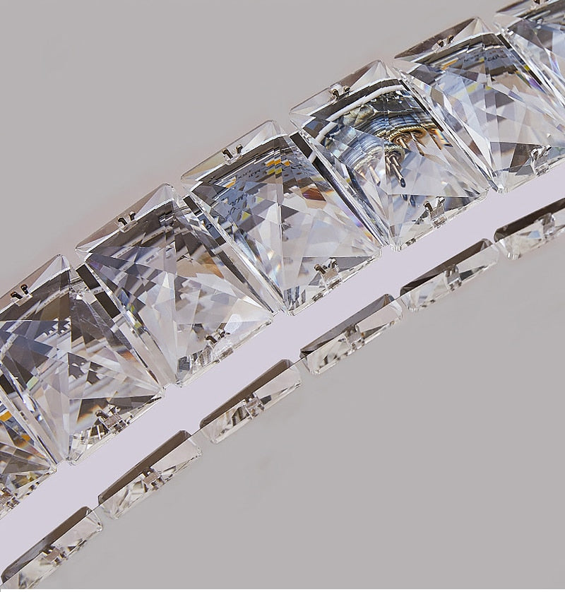 Ylk Famina Long Spiral Chandelier