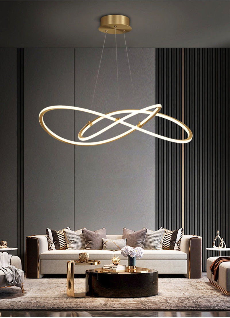 Ylk Creative Design Gold Pendant Light
