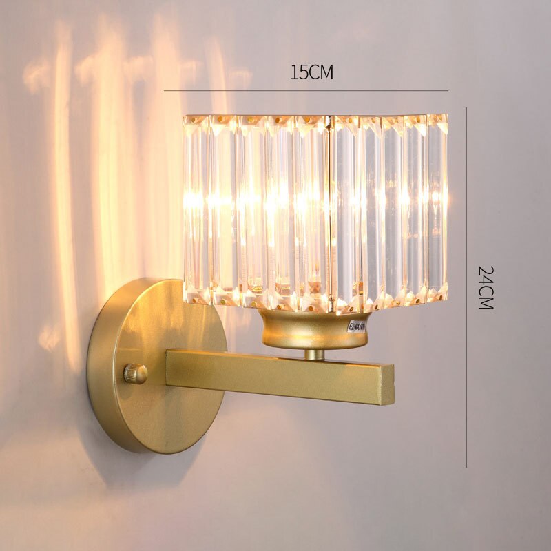 BAN Briony Crystal LED Wall Lamp