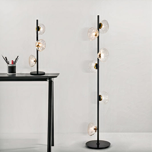 MAK Table/Floor/Stand Cloud Artistic Floor Lamps Glass LED Lighting Gray Nightlight