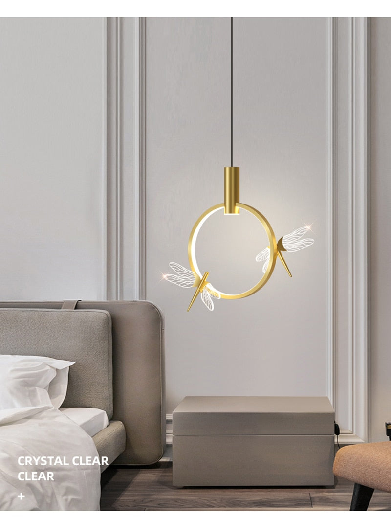 Lyf Dragonfly Pendant Light