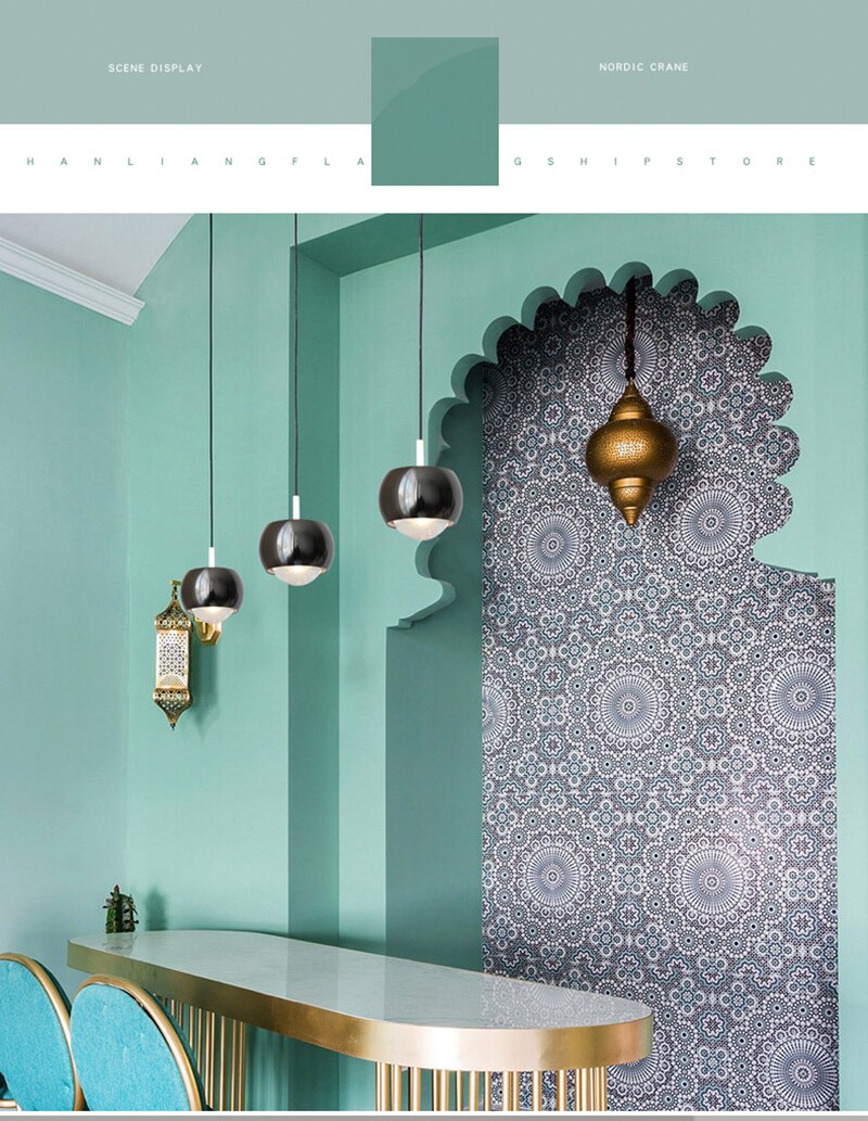 BAN Calantha Bar pendant light